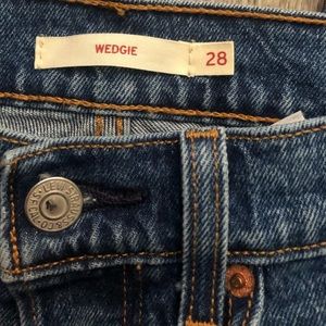 Levi’s “Wedgie” Jeans. Never worn.
